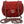 Chanel Washed Lambskin Chain Around Messenger - Red