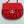 Chanel Washed Lambskin Chain Around Messenger - Red