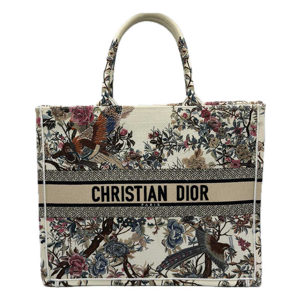 Christian Dior Jardin D'Hiver Book Tote Large