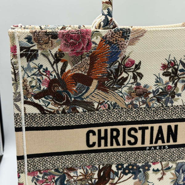 Christian Dior Jardin D'Hiver Book Tote Large