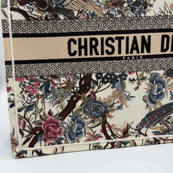 Christian Dior Jardin D'Hiver Book Tote Large