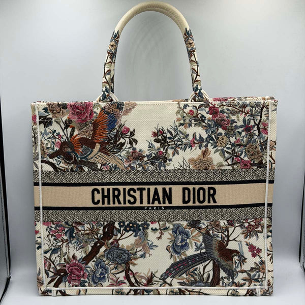 Christian Dior Jardin D'Hiver Book Tote Large