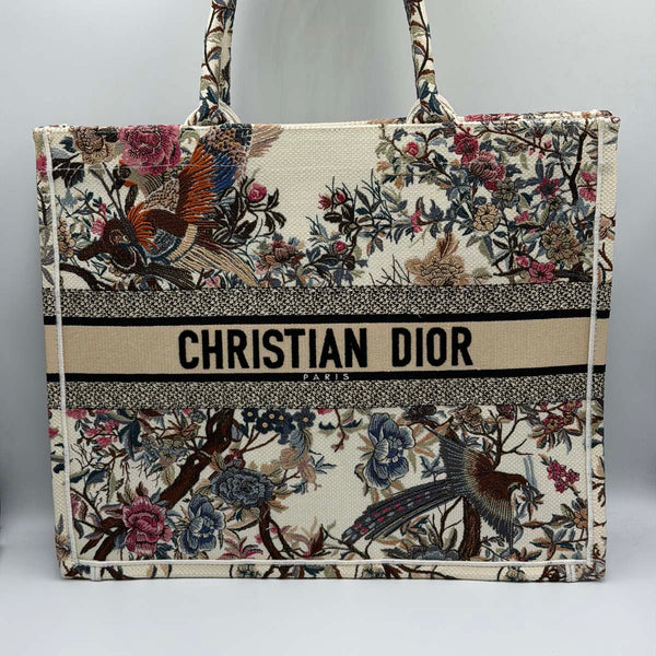 Christian Dior Jardin D'Hiver Book Tote Large