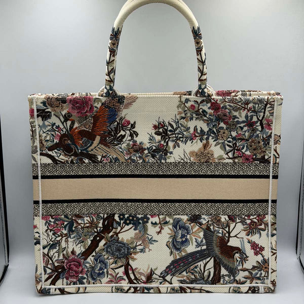 Christian Dior Jardin D'Hiver Book Tote Large