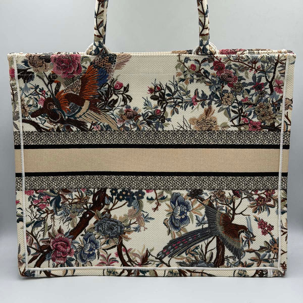 Christian Dior Jardin D'Hiver Book Tote Large