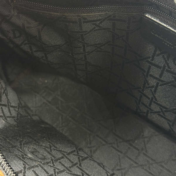 Christian Dior Lady Dior Leopard Velvet Cannage Handbag