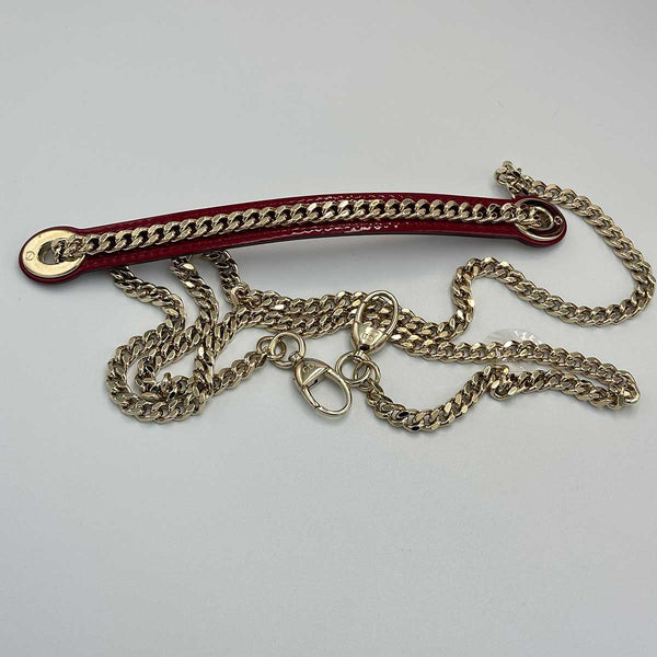 Christian Dior Mini Lady Dior Bag Cherry Red Patent Cannage Calfskin