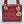Christian Dior Mini Lady Dior Bag Cherry Red Patent Cannage Calfskin