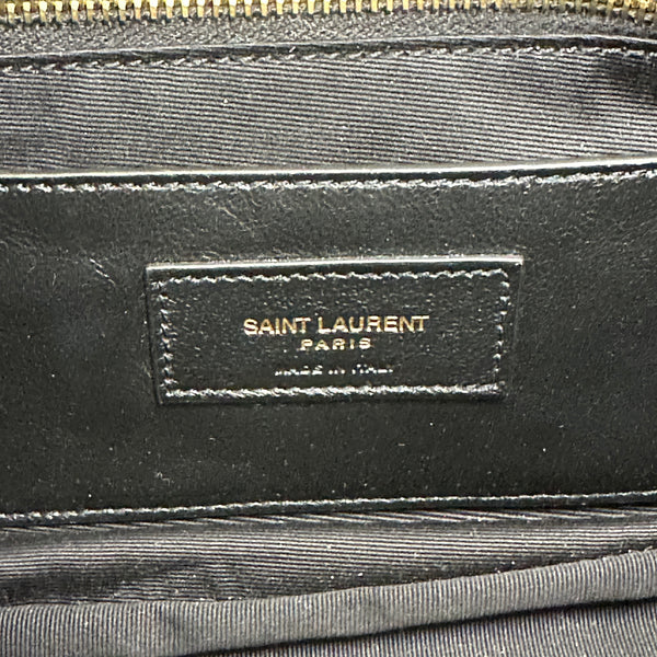 Saint Laurent Jamie 4.3 Small Shoulder Bag in Quilted Smooth Leather - Madder Brown