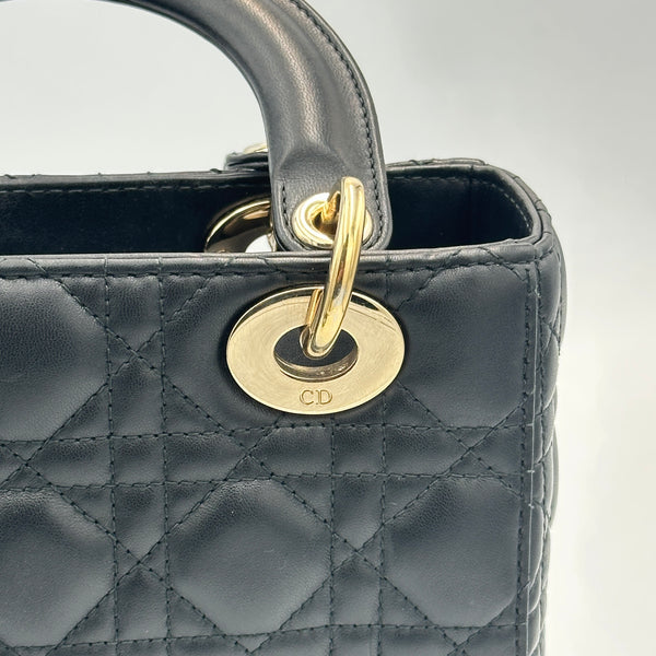 Dior My ABCDior Bag Cannage Lambskin Small - Black