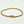 David Yurman 18k Yellow Gold Bracelet 2.4mm Medium