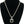 David Yurman Albion Pendant - Sterling Silver with Black Onyx and Diamonds