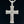 David Yurman Men's Chevron Cross Pendant with Black Diamonds in Sterling Silver