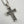 David Yurman Men's Chevron Cross Pendant with Black Diamonds in Sterling Silver