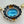 David Yurman Renaissance Blue Topaz Cable Collar Necklace - Sterling Silver and Yellow Gold