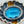 David Yurman Renaissance Blue Topaz Cable Collar Necklace - Sterling Silver and Yellow Gold