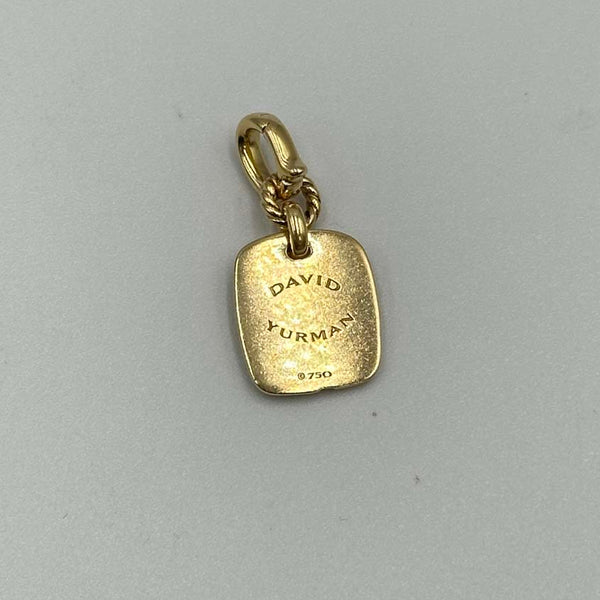 David Yurman SY Heart Amulet in 18k Yellow Gold