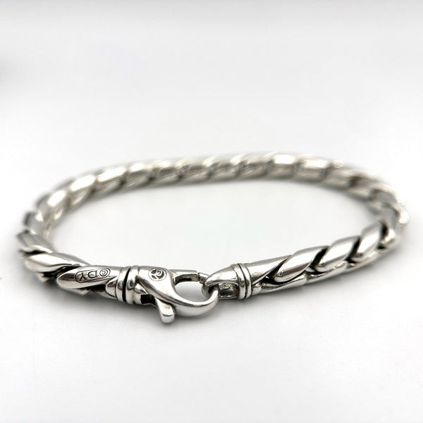 David Yurman Sterling Silver Cobra Bracelet 6mm