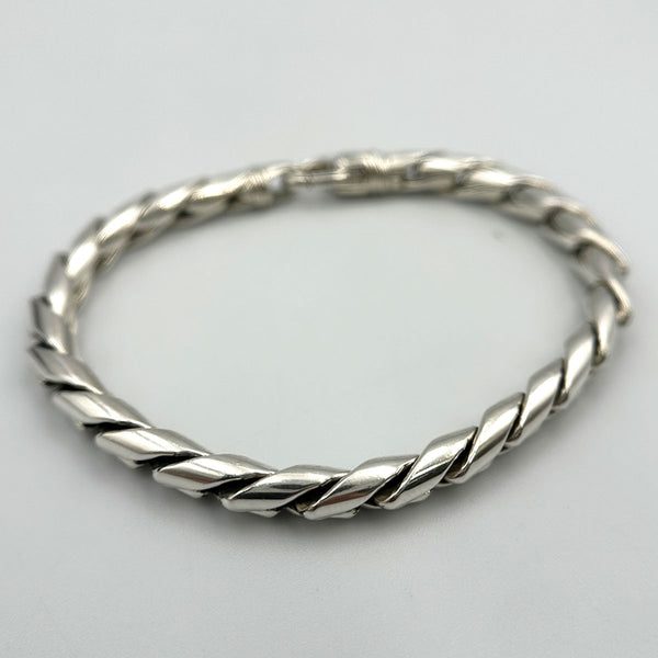 David Yurman Sterling Silver Cobra Bracelet 6mm