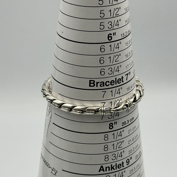 David Yurman Sterling Silver Cobra Bracelet 6mm