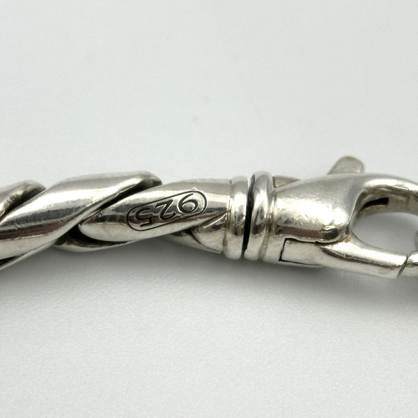 David Yurman Sterling Silver Cobra Bracelet 6mm