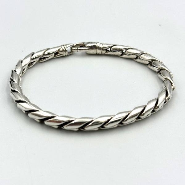 David Yurman Sterling Silver Cobra Bracelet 6mm