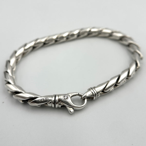 David Yurman Sterling Silver Cobra Bracelet 6mm
