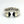 David Yurman Sterling Silver Cuff with Gold - 24mm