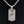 David Yurman Sterling Silver Dog Tag Pendant