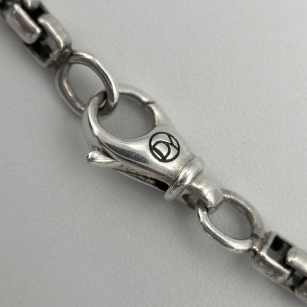 David Yurman Sterling Silver Dog Tag Pendant