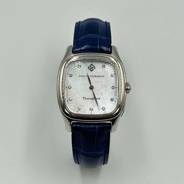 David Yurman Thoroughbred Ladies Watch - Mother of Pearl and Diamond Dial