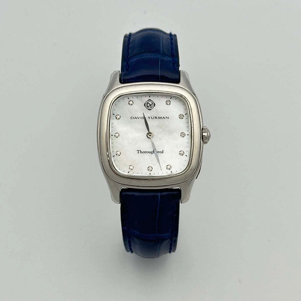 David Yurman Thoroughbred Ladies Watch - Mother of Pearl and Diamond Dial