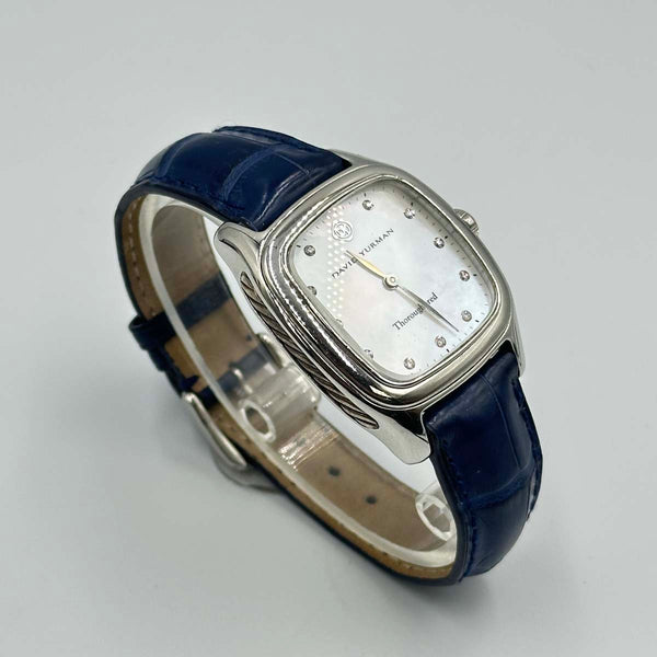 David Yurman Thoroughbred Ladies Watch - Mother of Pearl and Diamond Dial