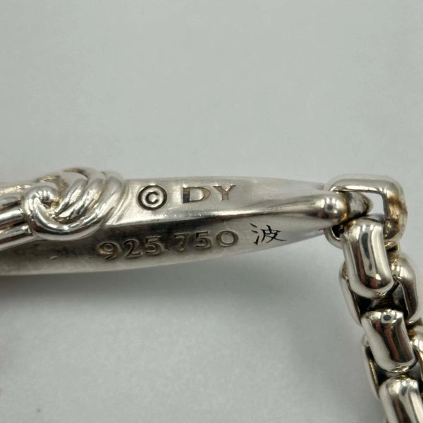 David Yurman Waves Dagger Bracelet Sterling Silver with 18K Yellow Gold, 5mm