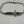 David Yurman Waves Dagger Bracelet Sterling Silver with Black Diamonds, 5mm