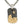 David Yurman Waves Tag Sterling Silver with 18K Yellow Gold and Black Diamonds, 35mm