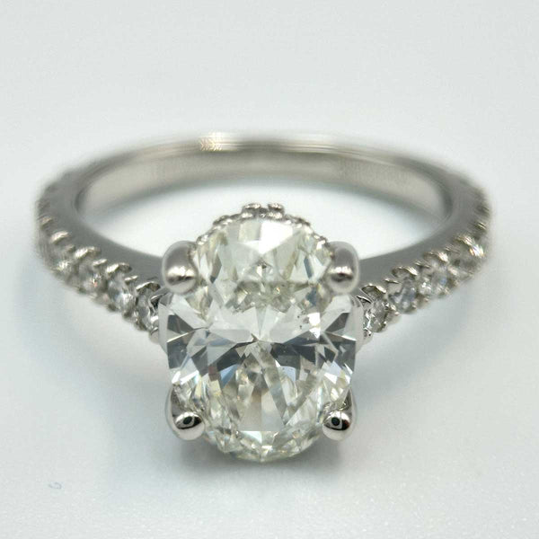 Platinum 2.95ct Diamond Engagement Ring