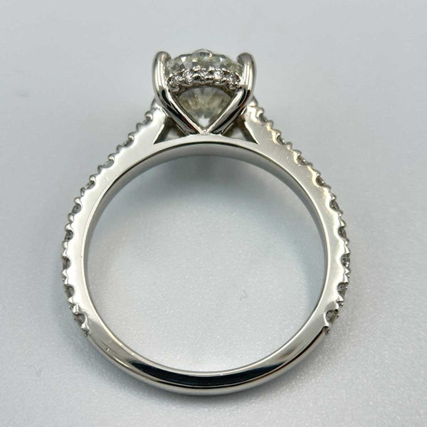 Platinum 2.95ct Diamond Engagement Ring