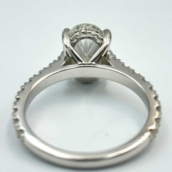 Platinum 2.95ct Diamond Engagement Ring