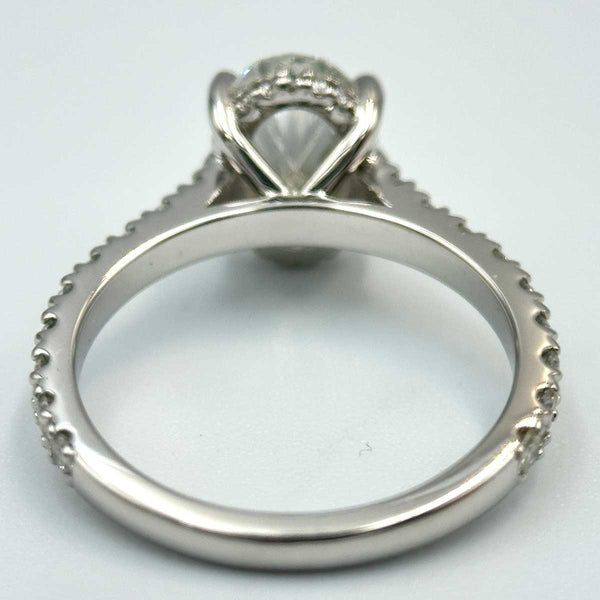 Platinum 2.95ct Diamond Engagement Ring