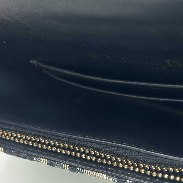 Dior Oblique Saddle Belt Pouch - Blue Canvas