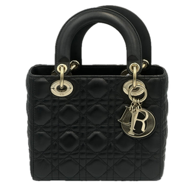 Dior My ABCDior Bag Cannage Lambskin Small - Black
