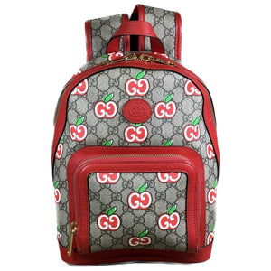 Gucci GG Supreme Canvas Interlocking Apple Backpack - Chicago Pawners & Jewelers