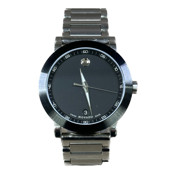 Movado Musem Sport - Stainless Steel, Black Dial