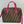 Fendi Forever Bauletto Boston Bag Tobacco Zucca Print With Magenta Leather Trim