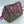 Fendi Forever Bauletto Boston Bag Tobacco Zucca Print With Magenta Leather Trim