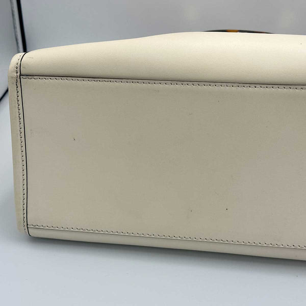 Fendi Sunshine Medium Shopper - White