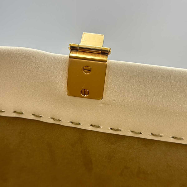 Fendi Sunshine Medium Shopper - White