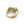 14k Yellow Gold Frog Ring with Diamonds and Sapphire