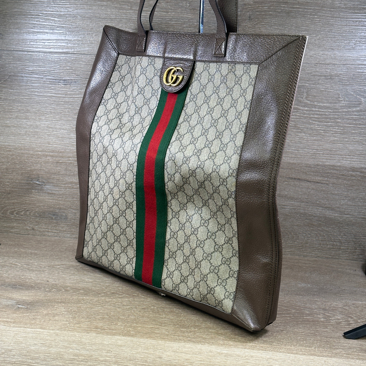 Gucci GG Supreme Canvas Ophidia Tote - Large | Chicago Pawners & Jewelers